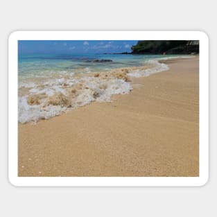 Mauritius beach shoreline Sticker